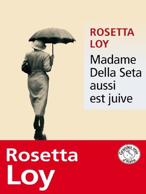 cover image of Madame Della Seta aussi est juive